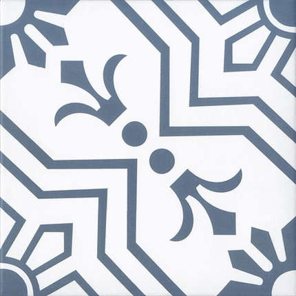 Yurtbay Seramik Samos Blue Matt Glazed Porcelain 20х20