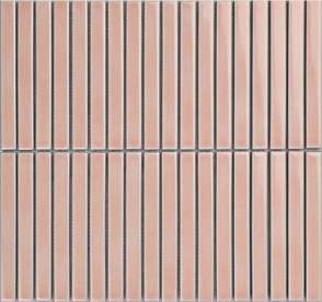 Y15FW42 Настенная плитка Porcelain mosaic Strip Розовый матовый 1.5х14.5 29.4х31.3 (294x313)