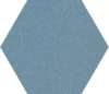 100HEBEU Настенная плитка Winckelmans hex.10 Blue BEU 10x11.5 (115x100)