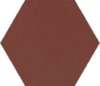 100HEROU Декор керамогранит Winckelmans hex.10 Red ROU 10x11.5 (115x100)