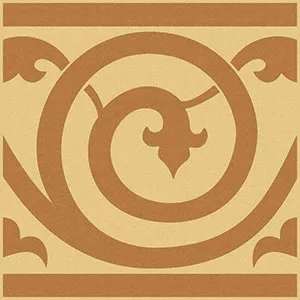 Winckelmans Метлахская плитка Enc 40f Cognac (Red) 15x15