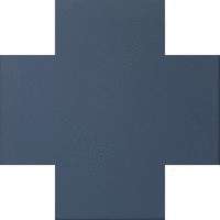 Winckelmans Метлахская плитка Cross 7 Dark Blue Bef 7x7
