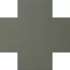 070CRVEP Декор керамогранит Winckelmans Cross 7 Pale Green VEP 7x7 (70x70)