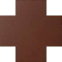 Winckelmans Метлахская плитка Cross 7 Red Rou 7x7