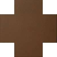 Winckelmans Метлахская плитка Cross 7 Toffee Car 7x7