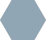 150HE0BEU Декор керамогранит Winckelmans hex.15 Blue BEU 14.9x17.3 (173x149)