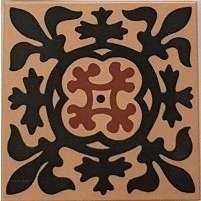 Winckelmans Метлахская плитка Enc 02 Cognac (Red, Black) 10x10