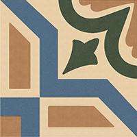 Winckelmans Метлахская плитка Enc 22 Ivory (Red, D.Blue, Black) 10x10