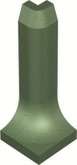 Winckelmans Метлахская плитка Coved Skirting Angle Ext. Green Veu 4.4x11
