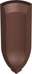 100GI0BRU Декор керамогранит Winckelmans Angle INT PAG BROWN BRU 3,2x11 (32x110)