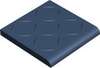 1001B0RBEF Керамогранит Ступень Winckelmans BR10 REL DARK BLUE BEF 10x10 (100x100)