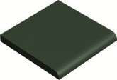 Winckelmans Метлахская плитка Skirting 1 Round Edge Br10 Dark Green Vef 10x10