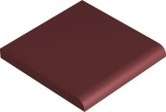 Winckelmans Метлахская плитка Skirting 1 Round Edge Br10 Red Rou 10x10