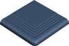 1002N0BEF Керамогранит Ступень Winckelmans 2NM10 DARK BLUE BEF 10x10 (100x100)
