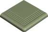 1002N0VEP Керамогранит Ступень Winckelmans 2NM10 PALE GREEN VEP 10x10 (100x100)