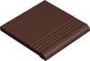 1001N0BRU Керамогранит Ступень Winckelmans NM10 BROWN BRU 10x10 (100x100)