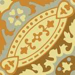 150N501D002 Декор керамогранит Winckelmans Lille 2 ( Yellow, Ivory, Pale Grey, Coffee)15x15 (150x150)