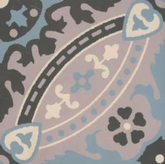 Winckelmans Метлахская плитка Lille 3 ( White, Blue, Parme, Black) 15x15