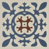 Winckelmans Метлахская плитка Enc02 Lis 01 (Bef Bau Rou) 10x10