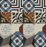 PATCH150_001 Декор керамогранит Winckelmans Patchwork 01 15x15 (150x150)