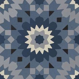 Winckelmans Метлахская плитка Decor Amsterdam 01 (Beu Bep Ben Noi Bau) 15x15