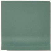Winckelmans Метлахская плитка Coved Skirting Pag Pag10 Dark Green Vef 10x10