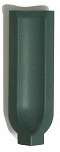 Winckelmans Метлахская плитка Coved Skirting Angle Int. Dark Green Vef 3.2x11