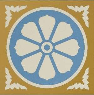 Winckelmans Метлахская плитка Enc04 Caen 02 (Jau Bau Beu) 10x10