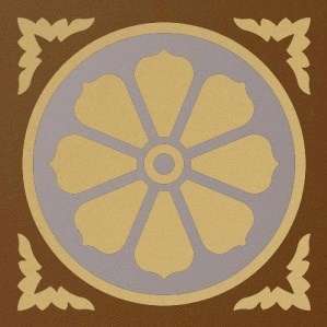 Winckelmans Метлахская плитка Enc04 Caen 06 (Icar Cog Par) 10x10