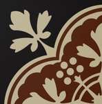 150N504D002 Декор керамогранит Winckelmans Decor Deauville 02 (ROU, ONT, NOI) 15x15 (150x150)