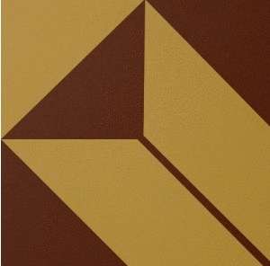 Winckelmans Метлахская плитка Decor Edelweiss 02 (Jau, Rou) 15x15