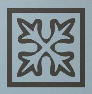 Winckelmans Метлахская плитка Enc01 Patte 04 (Ant, Bep) 5x5