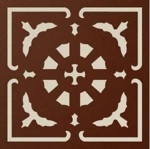 Winckelmans Метлахская плитка Enc14 Flow 04 (Rou, Bau) 7x7