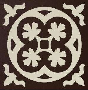 Winckelmans Метлахская плитка Enc15 Lui 03 (Bru, Bau) 7x7