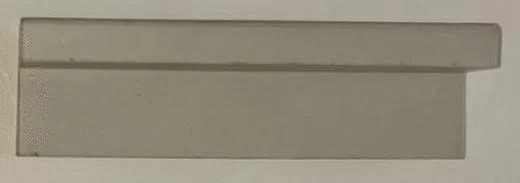 Winckelmans Метлахская плитка Swimming Pool Angle External Pearl Grey Per 2.7x10