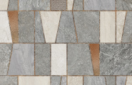Century Cristalia 145305 Cristalia Irides Grey Natural Rect 60x120 фото-2