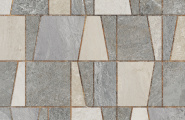 Century Cristalia 145305 Cristalia Irides Grey Natural Rect 60x120 фото-4