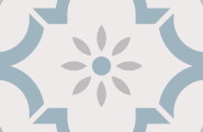 Smile Tile Эклектика Арабески голубой 20x20 фото-2