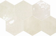 DNA Tiles Spark 130059 Spark Hex Ivory Glossy 15x17.3 фото-3